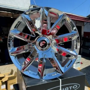 26″ ALL NEW FORGIATO FLOW 004 CHROME