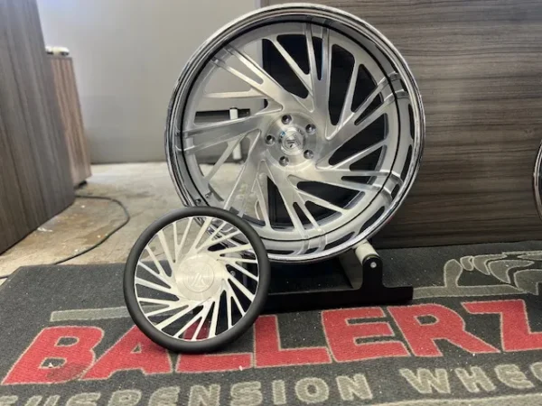 26″ ASANTI AF868 26×9 / 26×10 STAGGERED W/TIRES - Image 2